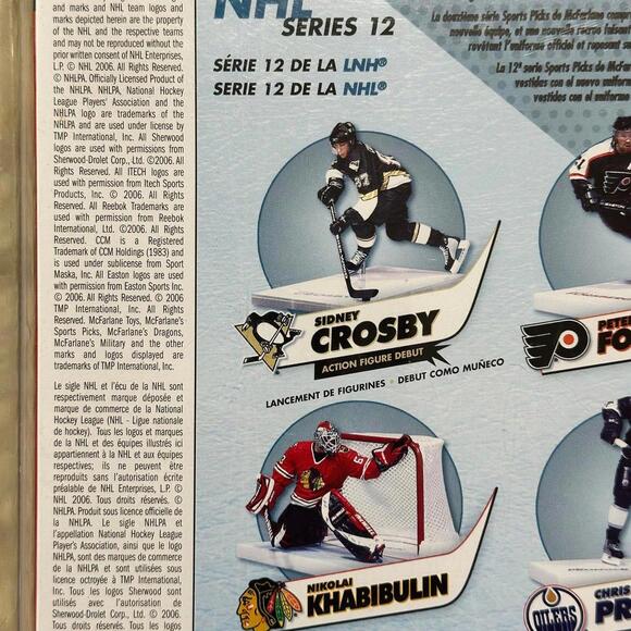 Nikolai Khabibulin - NHL Series 12 - Goaltender Action Figure - Picture 5 of 5